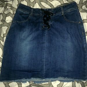 Jean skirt